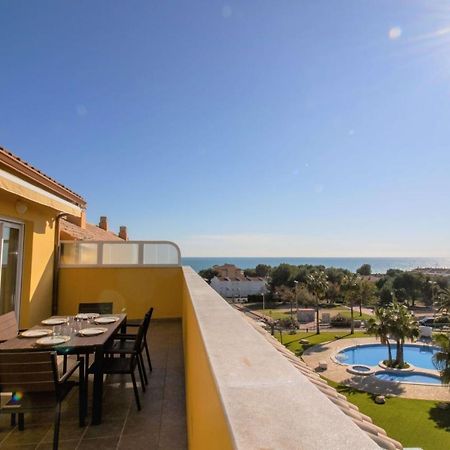 Atico Con Vistas Al Mar , Wifi Y Piscina - Sierra Irta Albert Villas Alcoceber Exterior foto