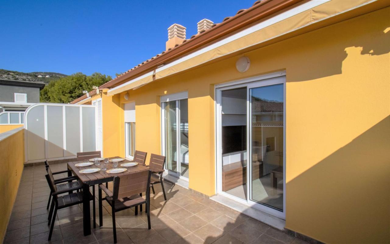 Atico Con Vistas Al Mar , Wifi Y Piscina - Sierra Irta Albert Villas Alcoceber Exterior foto