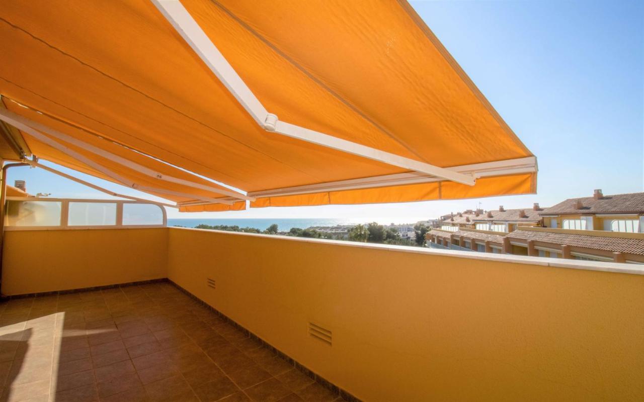 Atico Con Vistas Al Mar , Wifi Y Piscina - Sierra Irta Albert Villas Alcoceber Exterior foto