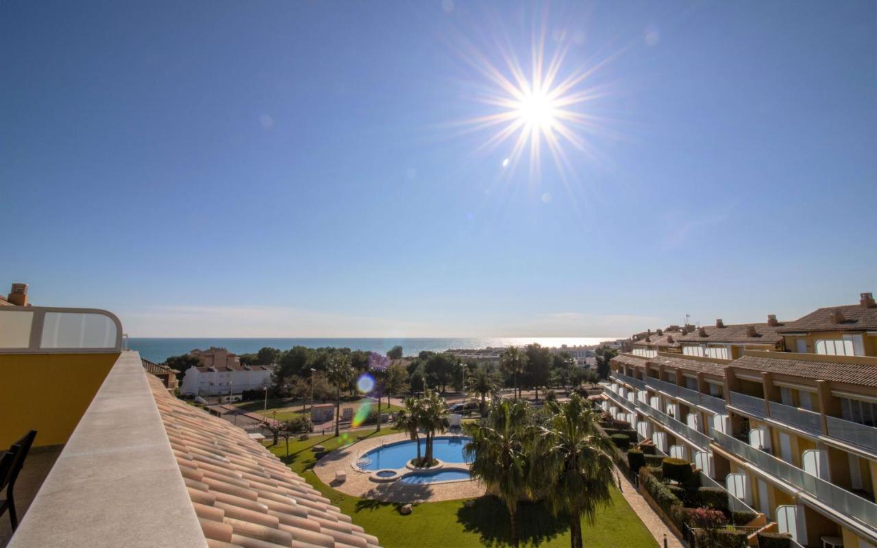 Atico Con Vistas Al Mar , Wifi Y Piscina - Sierra Irta Albert Villas Alcoceber Exterior foto