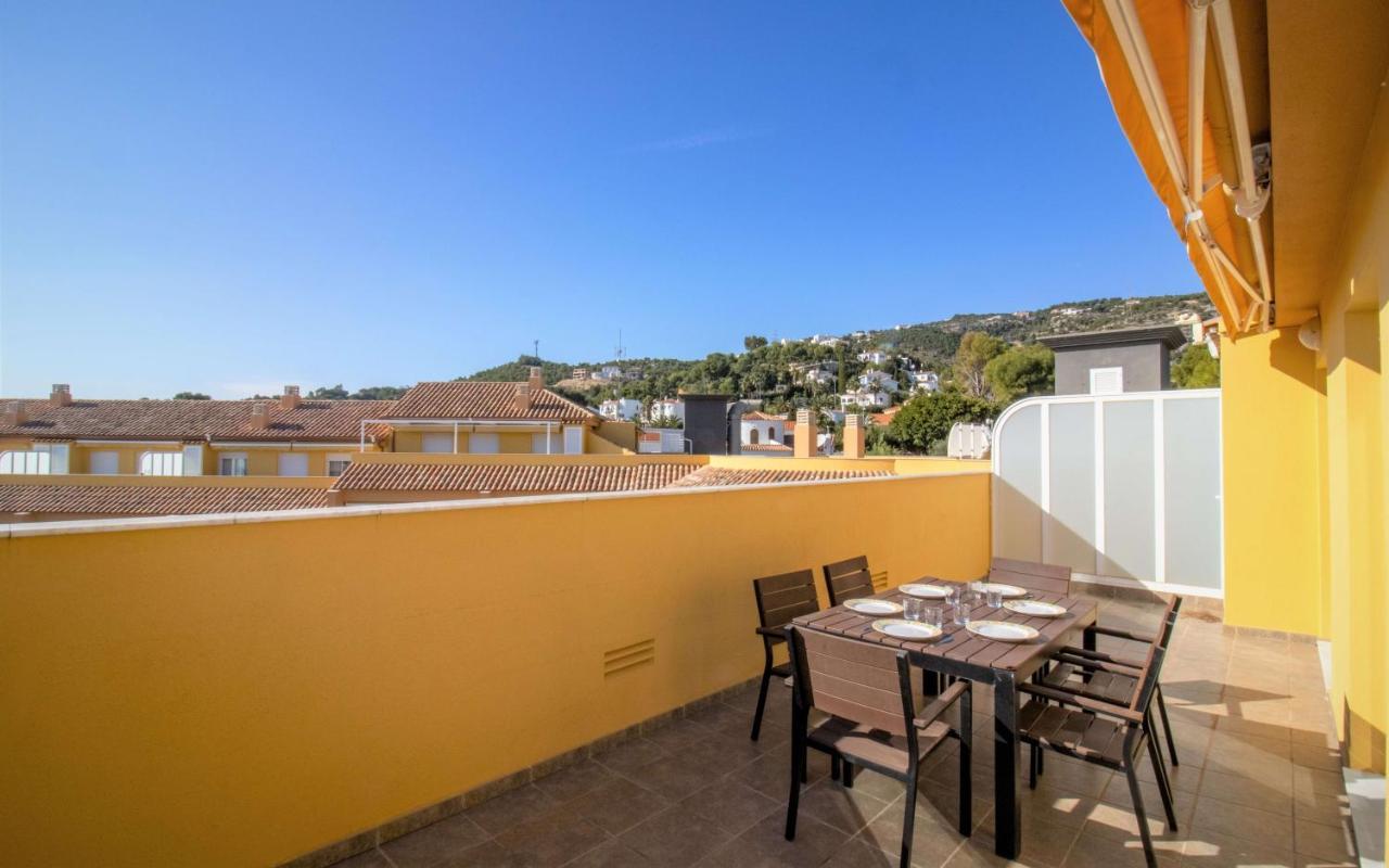 Atico Con Vistas Al Mar , Wifi Y Piscina - Sierra Irta Albert Villas Alcoceber Exterior foto